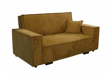 Denegal 2-sits Bäddsoffa NO_BRAND Dark yellow - Møbler - Sofaer - Sovesofaer - 2 seters sovesofa