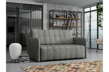 Denegal 2-sits Bäddsoffa NO_BRAND Grey - Møbler - Sofaer - Sovesofaer - 2 seters sovesofa