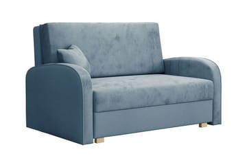 Denegal 2-sits Bäddsoffa NO_BRAND Light Blue/Dark Blue - Møbler - Sofaer - Sovesofaer - 2 seters sovesofa