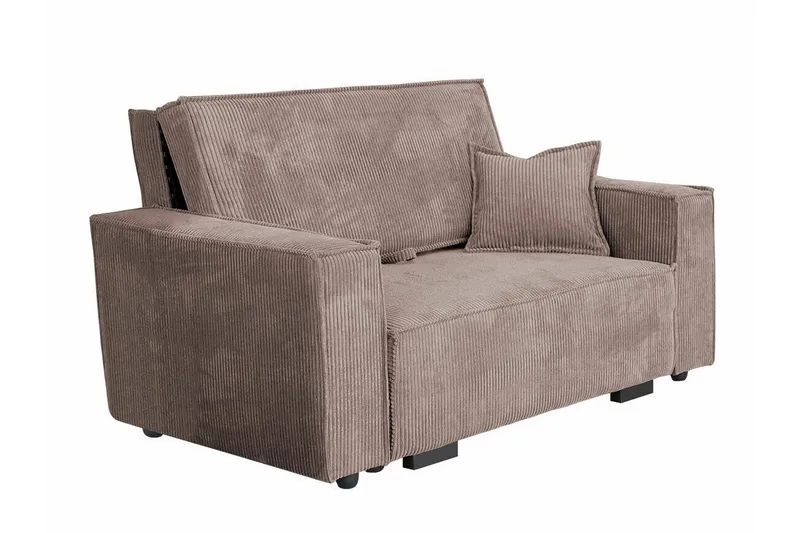 Denegal 2-sits Bäddsoffa NO_BRAND Light brown