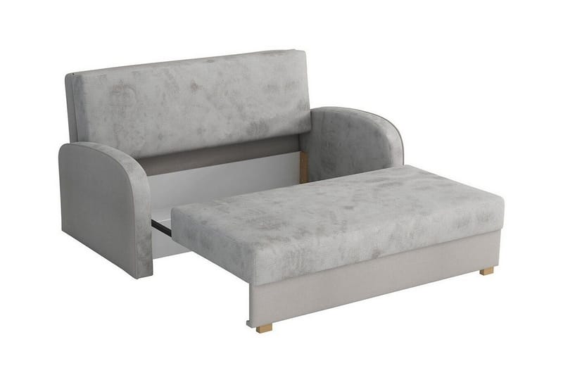 Denegal 2-sits Bäddsoffa NO_BRAND Light grey/Dark grey - Møbler - Sofaer - Sovesofaer - 2 seters sovesofa