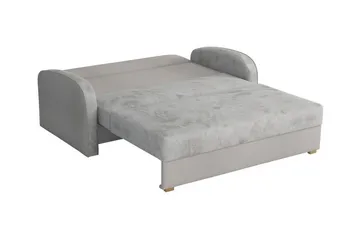 Denegal 2-sits Bäddsoffa NO_BRAND Light grey/Dark grey - Møbler - Sofaer - Sovesofaer - 2 seters sovesofa