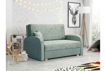 Denegal 2-sits Bäddsoffa NO_BRAND Light grey/Dark grey - Møbler - Sofaer - Sovesofaer - 2 seters sovesofa