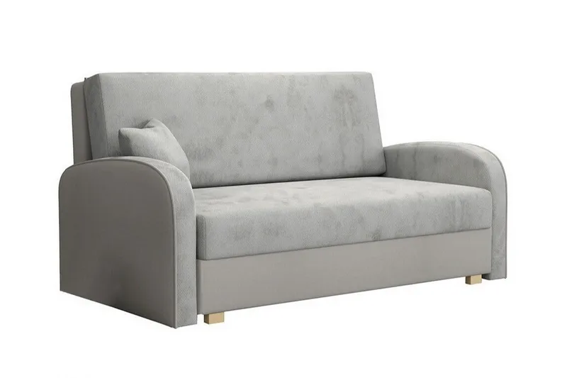 Denegal 2-sits Bäddsoffa NO_BRAND Light grey/Dark grey