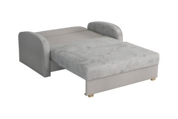 Denegal 2-sits Bäddsoffa NO_BRAND Light pink - Møbler - Sofaer - Sovesofaer - 2 seters sovesofa