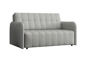 Denegal 2-sits Bäddsoffa NO_BRAND Ljusgrå - Møbler - Sofaer - Sovesofaer - 2 seters sovesofa