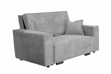 Denegal 2-sits Bäddsoffa NO_BRAND Ljusgrå - Møbler - Sofaer - Sovesofaer - 2 seters sovesofa