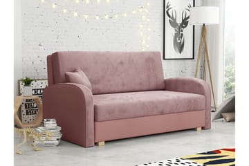 Denegal 2-sits Bäddsoffa Pink - Møbler - Sofaer - Sovesofaer - 2 seters sovesofa