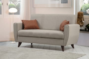 Dewan Sovesofa 2-seter - Beige - Møbler - Sofaer - Sovesofaer - 2 seters sovesofa
