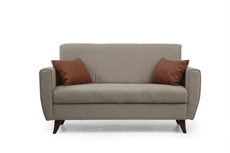 Dewan Sovesofa 2-seter - Beige - Møbler - Sofaer - Sovesofaer - 2 seters sovesofa