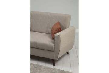 Dewan Sovesofa 2-seter - Beige - Møbler - Sofaer - Sovesofaer - 2 seters sovesofa