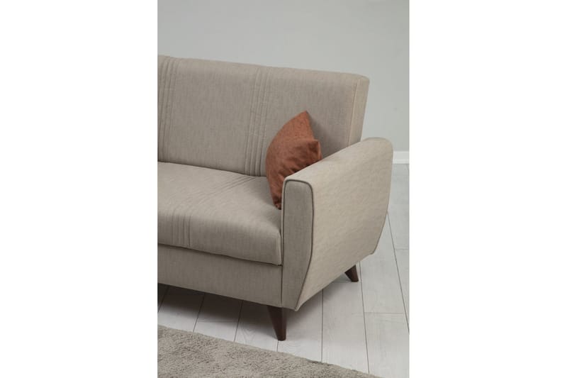 Dewan Sovesofa 2-seter - Beige - Møbler - Sofaer - Sovesofaer - 2 seters sovesofa