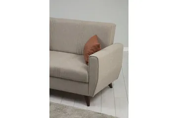 Dewan Sovesofa 2-seter - Beige - Møbler - Sofaer - Sovesofaer - 2 seters sovesofa