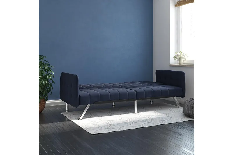 Emily Sovesofa Marineblå - Dorel Home - Møbler - Sofaer - Sovesofaer - 2 seters sovesofa