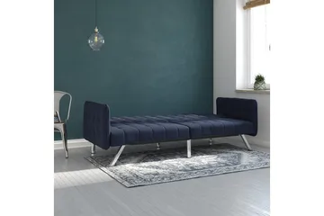 Emily Sovesofa Marineblå - Dorel Home - Møbler - Sofaer - Sovesofaer - 2 seters sovesofa