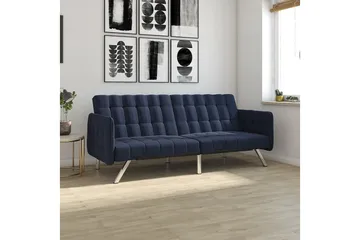 Emily Sovesofa Marineblå - Dorel Home - Møbler - Sofaer - Sovesofaer - 2 seters sovesofa
