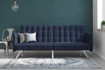 Emily Sovesofa Marineblå - Dorel Home - Møbler - Sofaer - Sovesofaer - 2 seters sovesofa