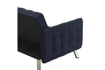 Emily Sovesofa Marineblå - Dorel Home - Møbler - Sofaer - Sovesofaer - 2 seters sovesofa