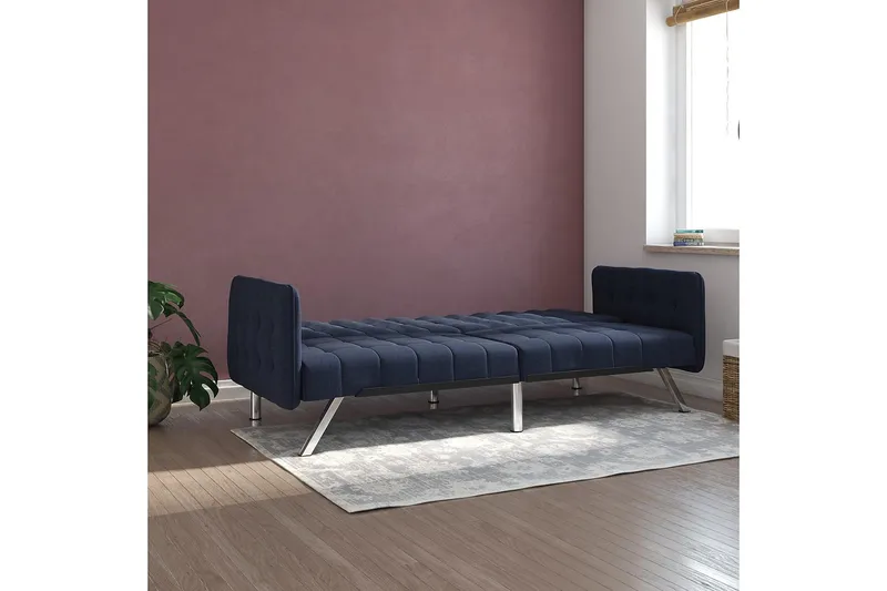 Emily Sovesofa Marineblå - Dorel Home - Møbler - Sofaer - Sovesofaer - 2 seters sovesofa