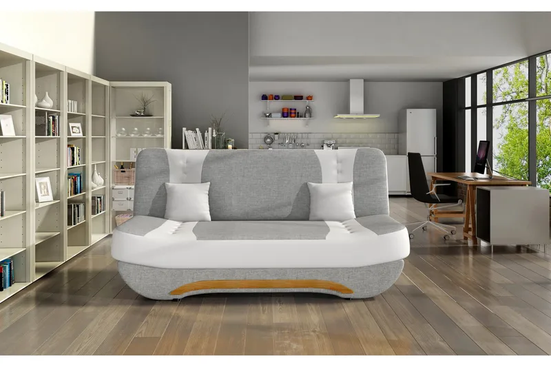 Fenga Sovesofa, Grå/Hvit