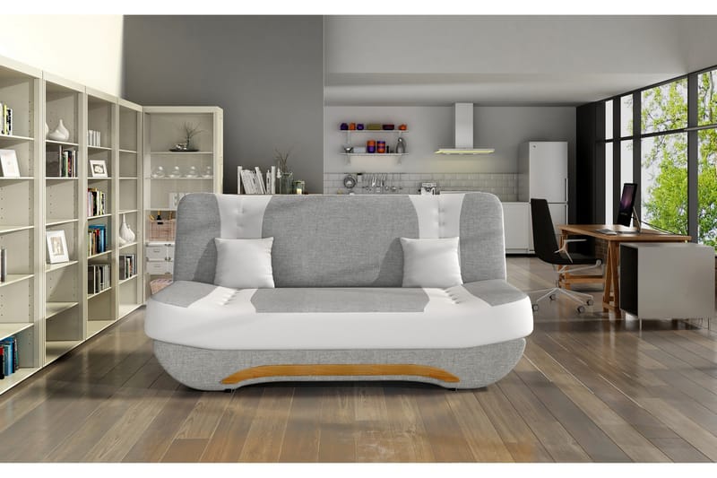 Fenga Sovesofa, Grå/Hvit