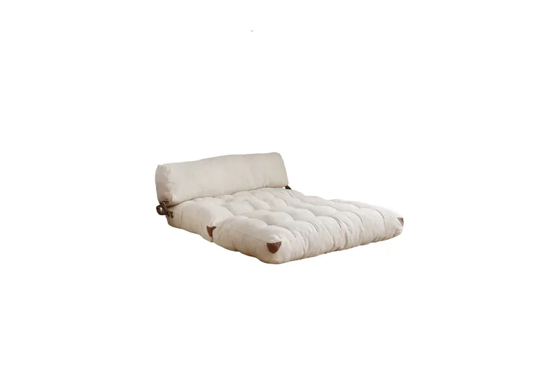 Fold Teddy Sovesofa Cream - Cream - Møbler - Sofaer - Sovesofaer - 2 seters sovesofa