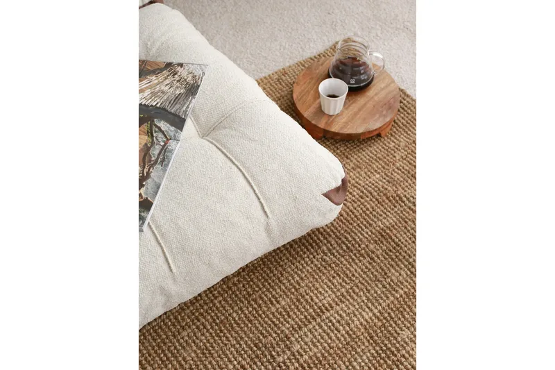 Fold Teddy Sovesofa Cream - Cream - Møbler - Sofaer - Sovesofaer - 2 seters sovesofa