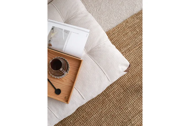 Fold Teddy Sovesofa Hvit - Hvit - Møbler - Sofaer - Sovesofaer - 2 seters sovesofa