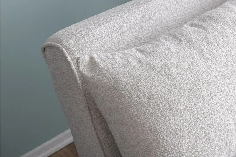 Folde Teddy Sovesofa 2-seter Cream - Cream - Møbler - Sofaer - Sovesofaer - 2 seters sovesofa