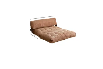 Foldy Sovesofa Camel - Camel - Møbler - Sofaer - Sovesofaer - 2 seters sovesofa