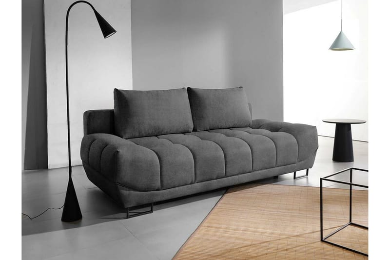 Graystone 2-seters Sovesofa - Mørkegrå - Møbler - Sofaer - Sovesofaer - 2 seters sovesofa