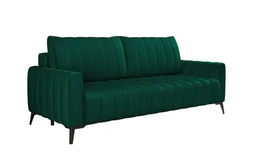 Graystone 2-sits Bäddsoffa NO_BRAND Dark green - Møbler - Sofaer - Sovesofaer - 2 seters sovesofa