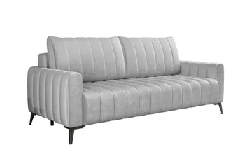 Graystone 2-sits Bäddsoffa NO_BRAND Ljusgrå - Møbler - Sofaer - Sovesofaer - 2 seters sovesofa