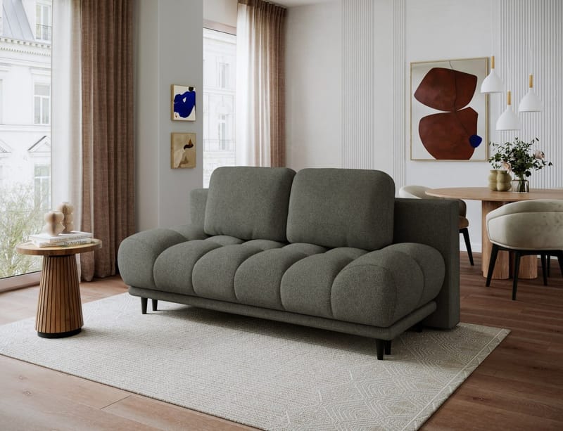 Guavio 2-seters Bubblig sovesofa med oppbevaring - Xillar 100 - Møbler - Sofaer - Sovesofaer - 2 seters sovesofa