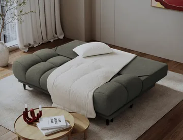 Guavio 2-seters Bubblig sovesofa med oppbevaring - Xillar 100 - Møbler - Sofaer - Sovesofaer - 2 seters sovesofa