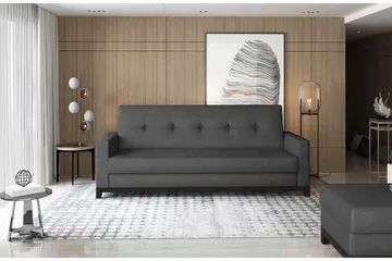 Iselene 2-seter Sovesofa - Grå - Møbler - Sofaer - Sovesofaer - 2 seters sovesofa