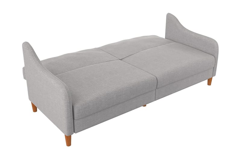 Jasper 2-seters Sovesofa Lysegrå - Dorel Home - Møbler - Sofaer - Sovesofaer - 2 seters sovesofa
