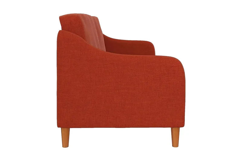 Jasper 2-seters Sovesofa Oransje - Dorel Home - Møbler - Sofaer - Sovesofaer - 2 seters sovesofa