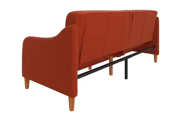 Jasper 2-seters Sovesofa Oransje - Dorel Home - Møbler - Sofaer - Sovesofaer - 2 seters sovesofa