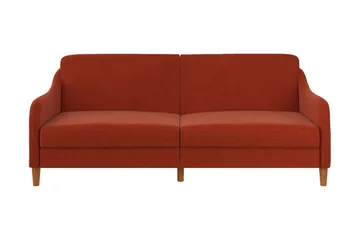 Jasper 2-seters Sovesofa Oransje - Dorel Home - Møbler - Sofaer - Sovesofaer - 2 seters sovesofa