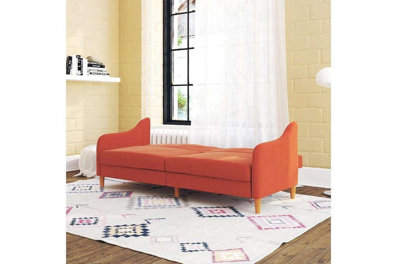 2-seters Sovesofa Jasper Oransje - Dorel Home - 2 seters sovesofa
