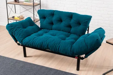 Jenica Sovesofa 2-seter - Blågrønn - Møbler - Sofaer - Sovesofaer - 2 seters sovesofa