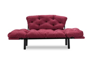 Jenica Sovesofa 2-seter - Burgunder - Møbler - Sofaer - Sovesofaer - 2 seters sovesofa