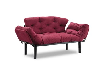 Jenica Sovesofa 2-seter - Burgunder - Møbler - Sofaer - Sovesofaer - 2 seters sovesofa