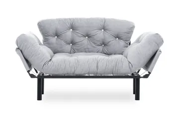 Jenica Sovesofa 2-seter - Grå - Møbler - Sofaer - Sovesofaer - 2 seters sovesofa