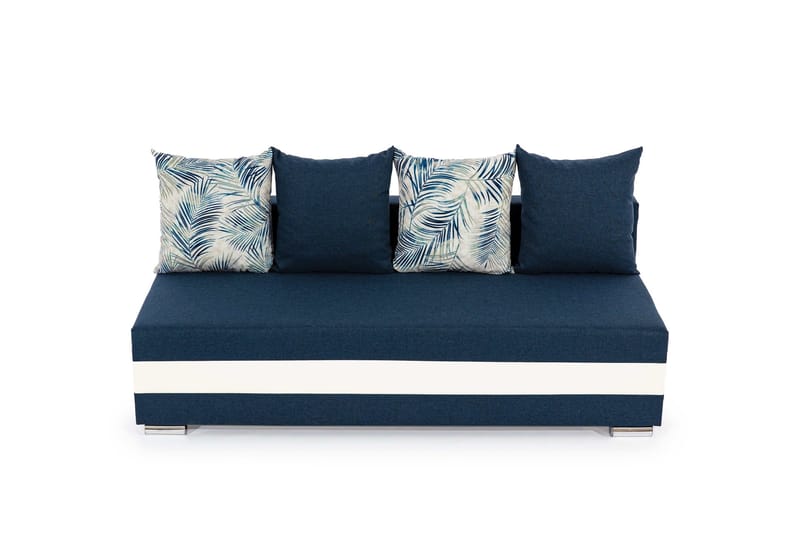 Karolez Sovesofa, Blå/Hvit