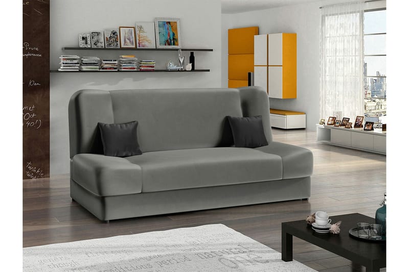 Kintore 2-seters Sovesofa - Grå - Møbler - Sofaer - Sovesofaer - 2 seters sovesofa