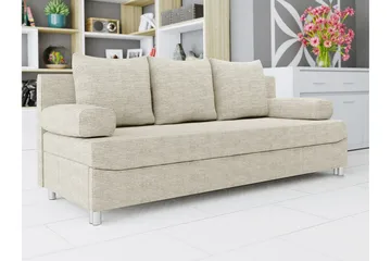 Kintore 2-sits Bäddsoffa beige - Møbler - Sofaer - Sovesofaer - 2 seters sovesofa