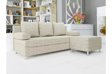 Kintore 2-sits Bäddsoffa beige - Møbler - Sofaer - Sovesofaer - 2 seters sovesofa
