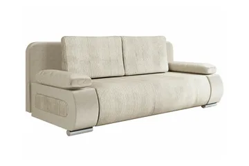 Kintore 2-sits Bäddsoffa beige - Møbler - Sofaer - Sovesofaer - 2 seters sovesofa